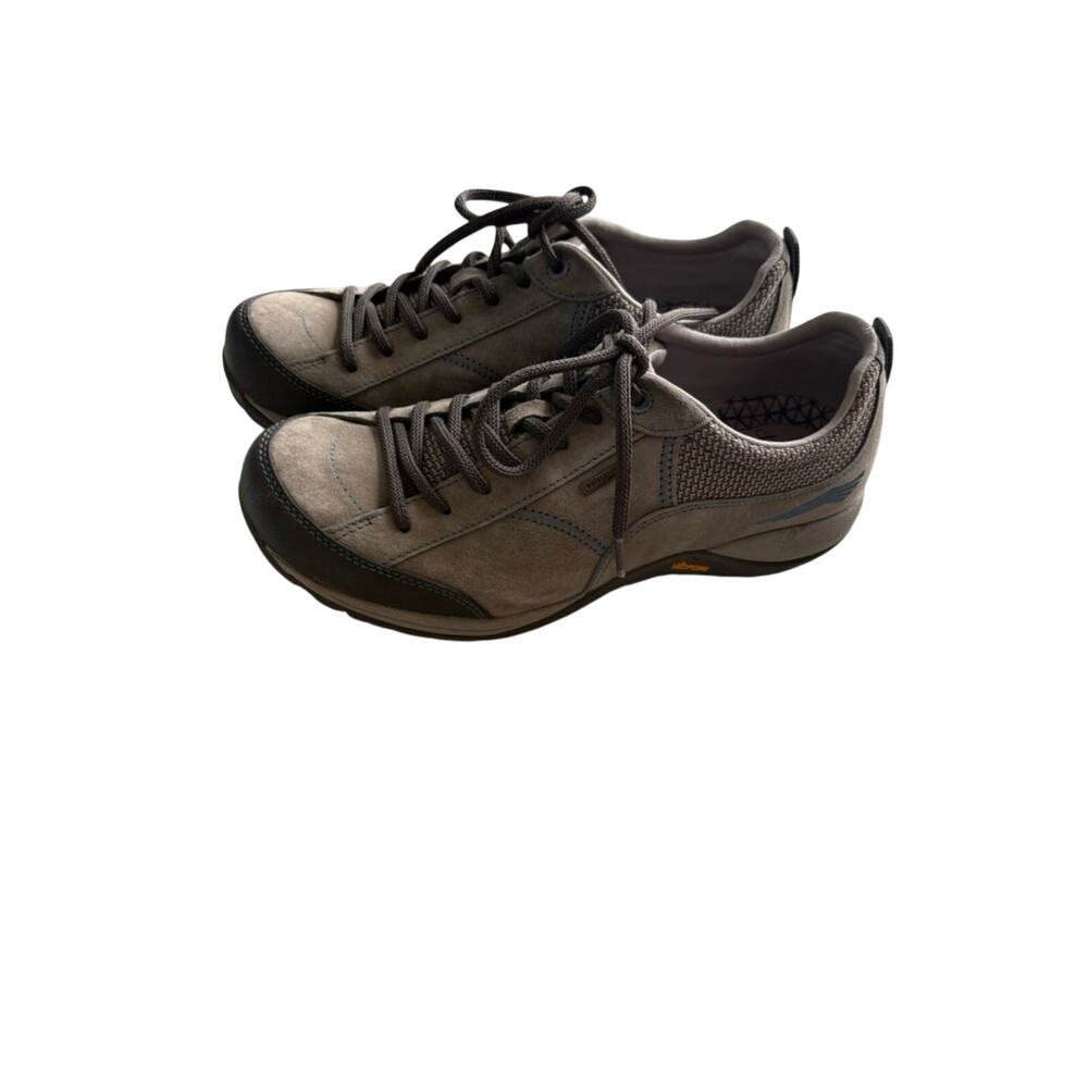 Dansko Paisley women's gray suede waterproof hiking sneakers size 41 (10)